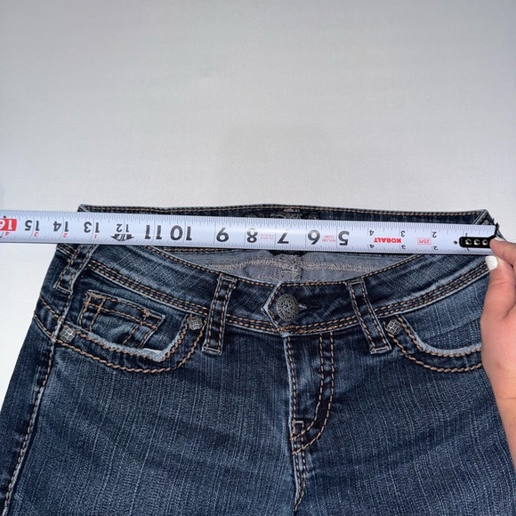 Silver Jeans Camden Mid Rise Ankle Skinny Denim Jeans Blue Women’s Size 27 - Picture 6 of 12